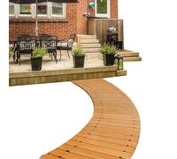 Percorso temporaneo da giardino esterno resistente alle intemperie, perfetto per giardinieri domestici, paesaggisti, matrimoni, terrazze e aree piscine, soluzione passerella