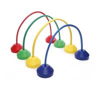 Percorso Tunnel Multicolore per Bambini, Struttura Flessibile e Sicura, Ideale per Stimolare la Coordinazione e l'Agilità, Adatto per Ambienti Interni ed Esterni