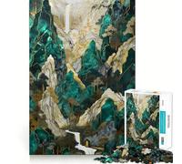 Percorso verso Shangri La Art Puzzle da 1000 pezzi per adulti Gioco di sfida mentale Divertimento da fare insieme Taglio di qualità (38x52cm)