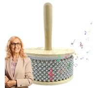 Percusión De Madera,Instrumento Musical De Percusión | Instrumentos Musicali Di Agitador De Mano - De Mano Con Mango De Madera, Agitador De Percusión Para Educación
