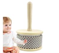 Percusión De Madera,Instrumento Musical De Percusión | Instrumentos Musicali Di Agitador De Mano - De Mano Con Mango De Madera, Agitador De Percusión Para Educación