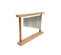 Percussão Musical 20 Sound Band Struttura In Legno Campanelli Eolici Campanelli Eolici D'argento Dorati Strumento A Percussione Con Prestazioni Del Raggio Sonoro Xilofoni (Color : Silver)