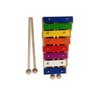 Percussão Musical Percussioni Pianoforte in alluminio a 8 toni Principianti che bussano al pianoforte Suonano i sussidi per l'insegnamento del pianoforte Xilofoni