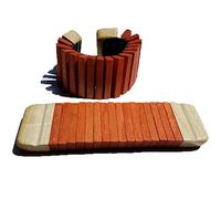 Percussão Musical Strumenti per l'insegnamento della musica a percussione Dente in legno di denti in legno a 16 denti Xilofoni