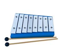 Percussão Musical Strumento A Percussione 8 Toni Base Piastra In Alluminio Il Pianista Bussa Al Pianoforte 8 Altoparlanti Tipo Piano Bussa Al Pianoforte Xilofoni (Color : Blue)