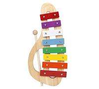 Percussão Musical Strumento a percussione Arcobaleno a otto toni Bussare a mano Piano Musica educativa Illuminazione Xilofono a percussione Xilofoni
