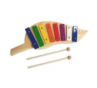 Percussão Musical Strumento a percussione per pianoforte con piastra in alluminio a 8 toni Sussidi didattici per principianti per suonare il pianoforte a ritmo di ritmo che suona il carillon Xilofoni