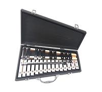 Percussão Musical Strumento a percussione Piano in alluminio a 25 toni Pianoforte a percussione in metallo Piano in alluminio professionale Carillon per pianoforte Xilofoni