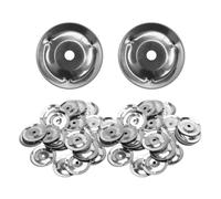 Percussion Drum Cymbals Ring, Stainless Steel Cymbals Tamburine Ring, 50 pezzi Ching Ring, Bell Drum Accessories, Ricambio Drum Ring for Handbell, Tamburine Bell Cymbals, Cymbals Ring for Drum