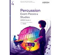 ABRSM Percussion Exam Pieces & Studies, ABRSM Grade 4 (Sheet Music)