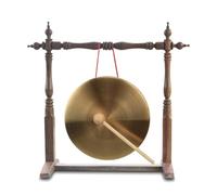 Percussion Gong Instrument, 4-Inch Copper Gong, Decorative Clang with Mallet, Kids Clangs Instruments, 8.27 inches Percussion implement for Kid
