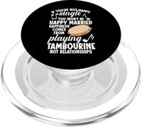 Percussion Instrument - Tamburello singolo Happy PopSockets PopGrip per MagSafe