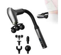 Percussion Massager - Muscle Relaxation Device Accessory | Shoulder Tool Deep Tissue Recovery Handheld Vibration Body Care Equipment Sports Wellness Personal Massage Instrument