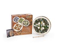 Percussion Plus Bodhran - Croce gaelica da 30,5 cm con battitore ribaltabile, diametro 30,5 cm