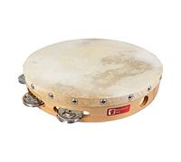 Percussion Plus - Tamburello con 8 sonagli, 25,4 cm (10") - NUOVO