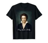 Percy Bysshe Shelley Autore Scrittore Maglietta
