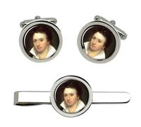 Percy Bysshe Shelley Gemelli E Fermacravatta Set
