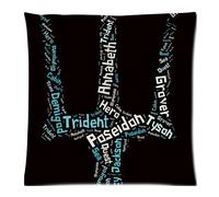 Percy Jackson Pillow Cases Cover 18x18 inch Cushion Case (Two sides) by SKCASE