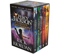 Percy Jackson & The Olympians 5 Children Books Collection Box Set (The Lightning Thief, The Last Olympian, The Titan's Curse, The Sea of Monsters, The Battle of the Labyrinth)