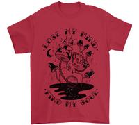 Perdere il Mio Mind Divertente Magia Funghi Farmaci Uomo T-Shirt 100% Cotone