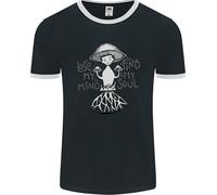 Perdere il Mio Mind Magia Funghi Lsd Trippy Uomo Ringer Fotl