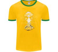 Perdere il Mio Mind Magia Funghi Lsd Trippy Uomo Ringer Fotl