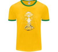 Perdere il Mio Mind Magia Funghi Lsd Trippy Uomo Ringer Fotl