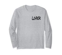 PERDERE LA PAROLA PERDENTE SU UNA TEE DESIGN GRAFITTI STYLE Maglia a Manica