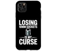 Perdere prese 10MM è il mio maledetto auto Guy umorismo meccanico di automobili Custodia per iPhone 11 Pro Max