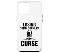 Perdere prese 10MM è il mio maledetto auto Guy umorismo meccanico di automobili Custodia per iPhone 12 Pro Max