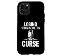Perdere prese 10MM è la mia maledizione meccanico auto divertente ragazzo Custodia per iPhone 11 Pro