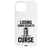 Perdere prese 10MM è la mia maledizione meccanico auto divertente ragazzo Custodia per iPhone 15 Plus