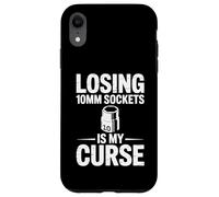 Perdere prese 10MM è la mia maledizione meccanico auto divertente ragazzo Custodia per iPhone XR