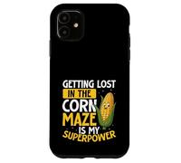 Perdersi nel labirinto di mais è il mio superpotere divertente Custodia per iPhone 11