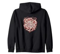 Perdi ciò Che Non Hai più Bisogno di spargere i Serpenti Felpa con Cappuccio