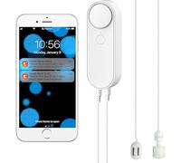 Perdita D'Acqua Con Livello Dell'Acqua 2 In 1, Rilevatore Intelligente, Allarme Sensore Dell'Acqua Separato, Doppia Linea Di Rilevamento 5 M, Monitoraggio App Remoto, Doppio Allarme