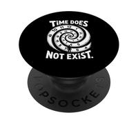 Perdita Del Tempo Time Does Not Exist Sempre In Ritardo PopSockets PopGrip Adesivo