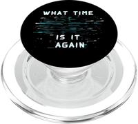 Perdita Del Tempo What Time Is It Again Sempre In Ritardo PopSockets PopGrip per MagSafe