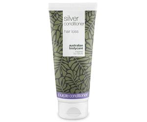 Perdita di capelli Silver Balsamo per capelli grigi e biondi - Contro giallo e perdita di capelli - Con caffeina e principi attivi di ispirazione vegetale