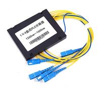 Perdita di inserzione bassa 1X4 SC UPC monomodale del separatore della fibra dello SpA per il progetto di cablaggio domestico