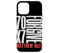 Perdona 70 x 7 volte settanta volte sette Gesù Matteo 18:22 Custodia per iPhone 12 mini