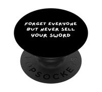 PERDONA CHIUNQUE E TUTTI MA NON VENDERE LA TUA SPADA PopSockets PopGrip Adesivo