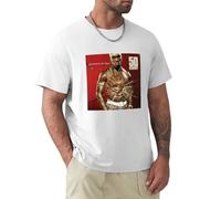 perdu 50 Cent Get Rich Or Die Tryin T Shirt Hip Hop Tee Rap Music G Unit Power T-Shirt White S