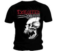 perdu Exploited (The) - Bastard Skull T Shirt Black M