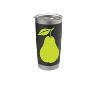Pere da frutta piccola semplice pera Bicchiere termico in acciaio inox doppia parete