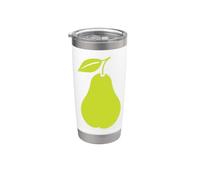 Pere da frutta piccola semplice pera Bicchiere termico in acciaio inox doppia parete