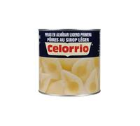 Pere in sciroppo leggero, conserve di frutta in scatola 3Kg 6 lattine