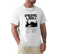 Pere Ubu UK Tour 78 The Pop Group Gang of Four Smoking Mens Short Sleeve White XL