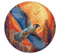 Peregrine Falcon Jigsaw Puzzle Impossible 1000 Pezzi Decorazione Per La Casa. Giochi Rilassamento E Intelligence Per Adulti E Bambini Da 12 Anni 1000pcs (67.5x67.5cm)