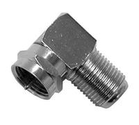 Perel 141188 connettore F, F femmina, angolato